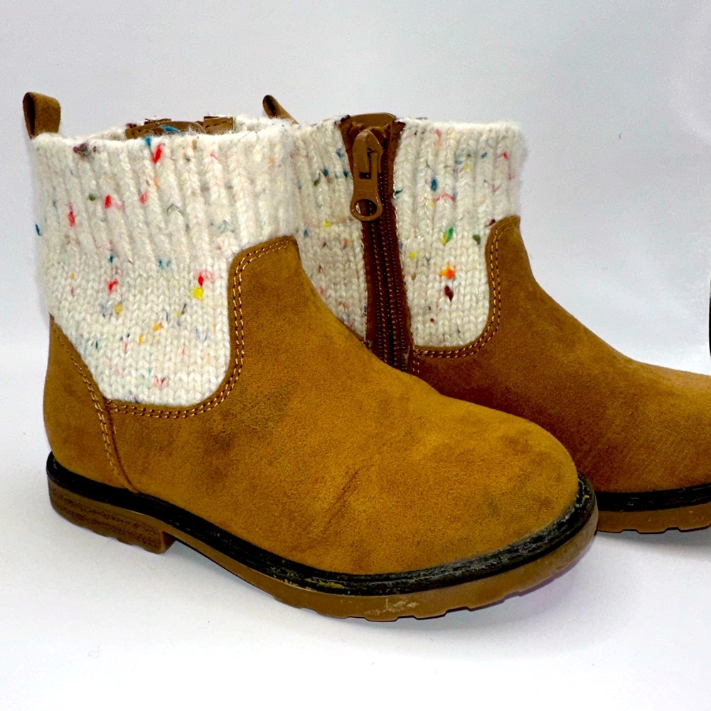 EUC Cat & Jack toddler boots